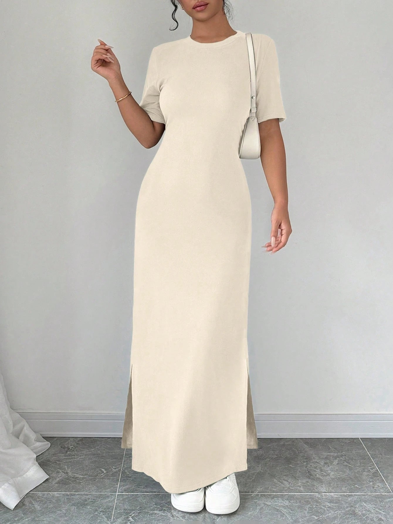 The Parker Ribbed Maxi Dress