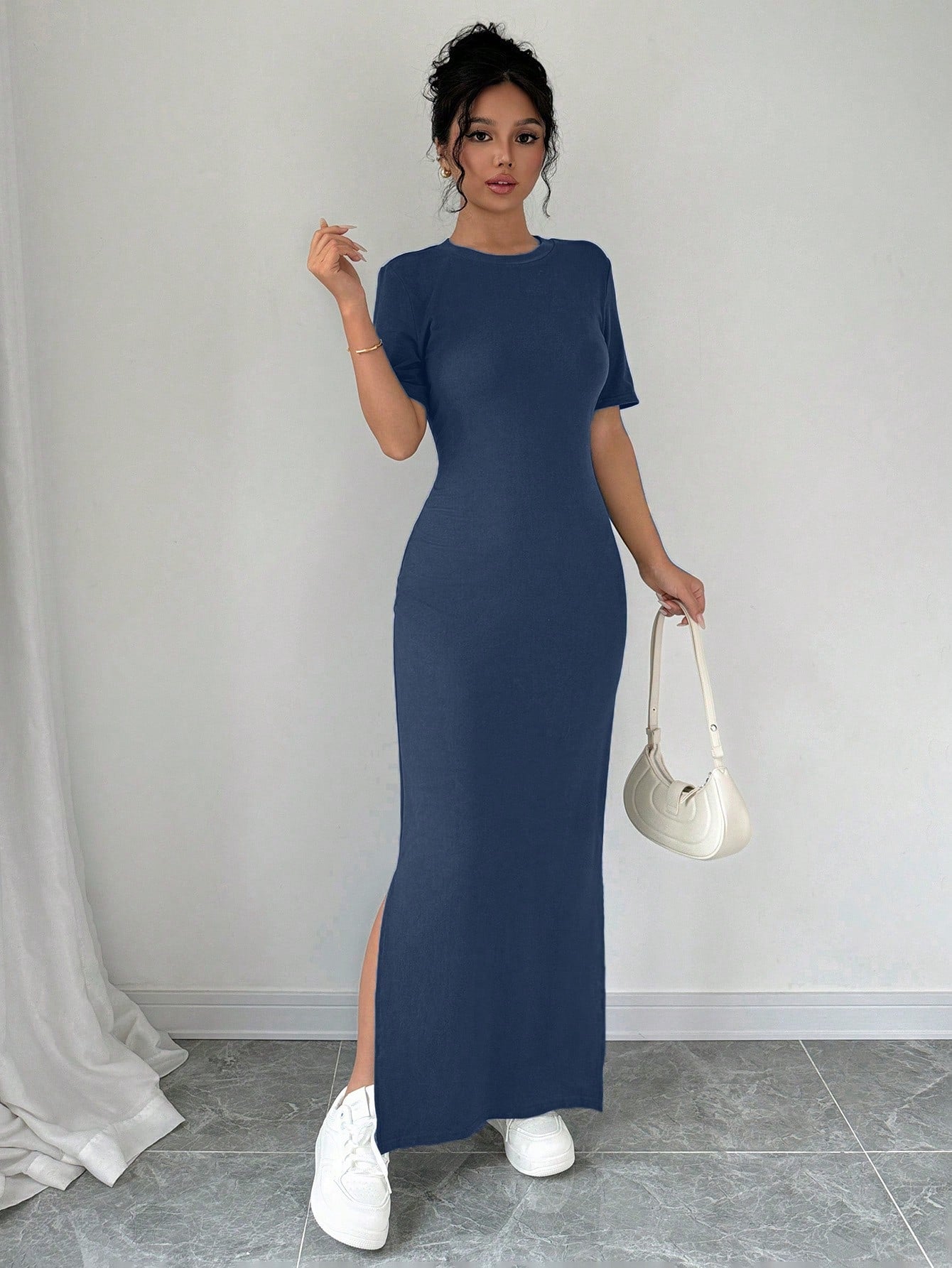 The Parker Ribbed Maxi Dress