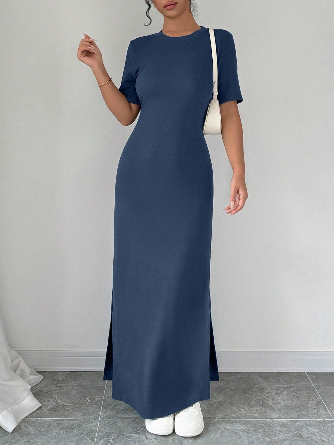 The Parker Ribbed Maxi Dress