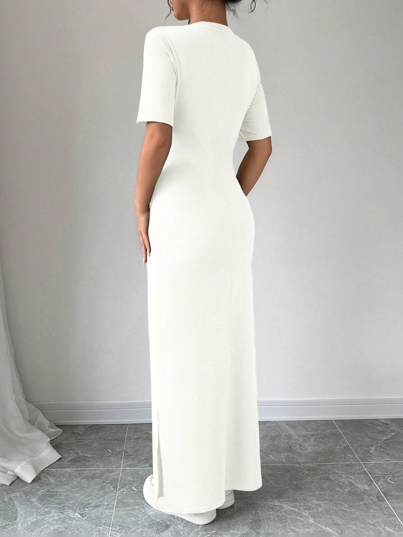 The Parker Ribbed Maxi Dress