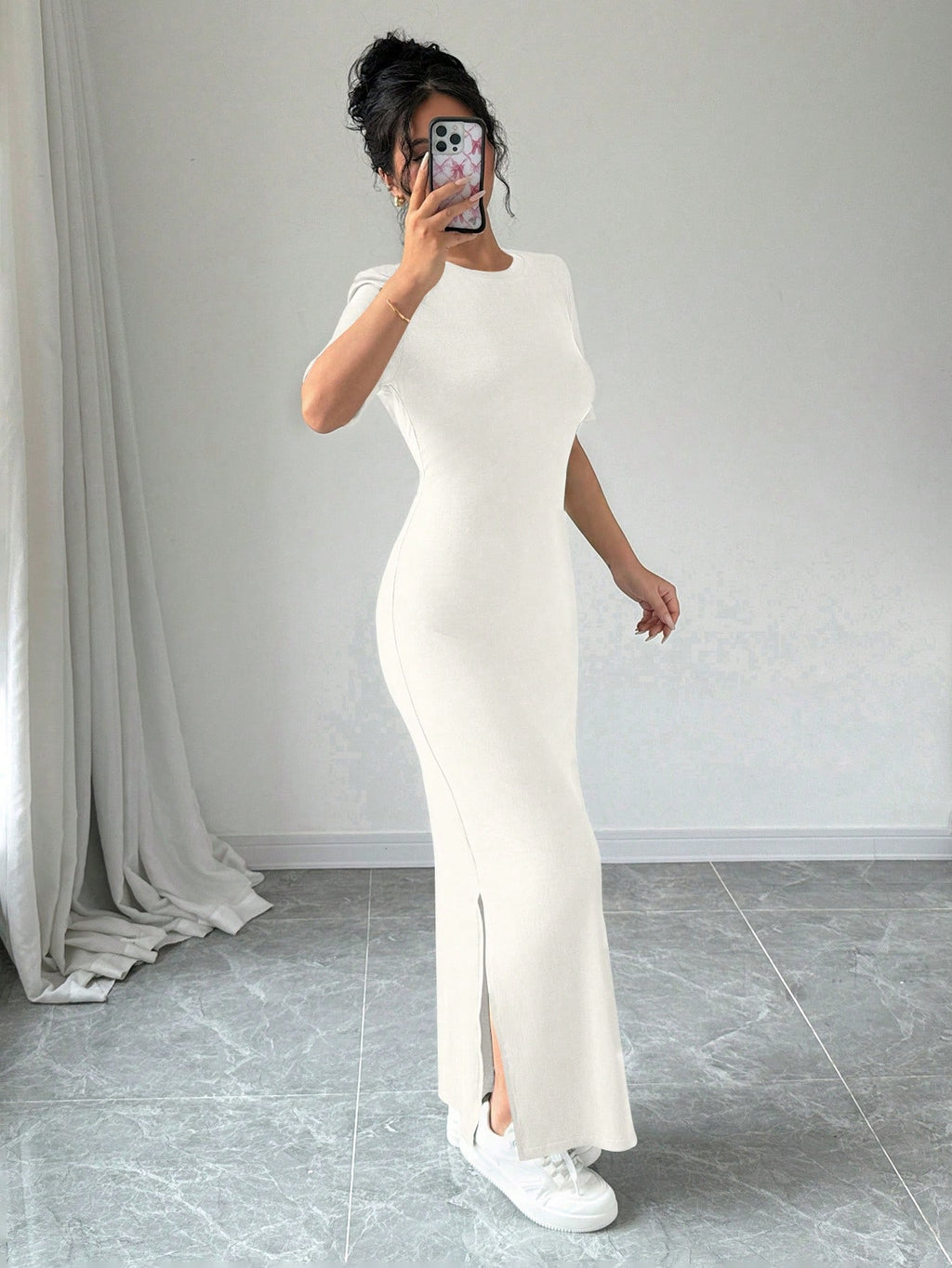 The Parker Ribbed Maxi Dress